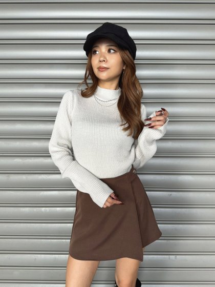 ラメボトルネックニットトップス– EGOIST ラメボトルネックニットトップス– EGOIST