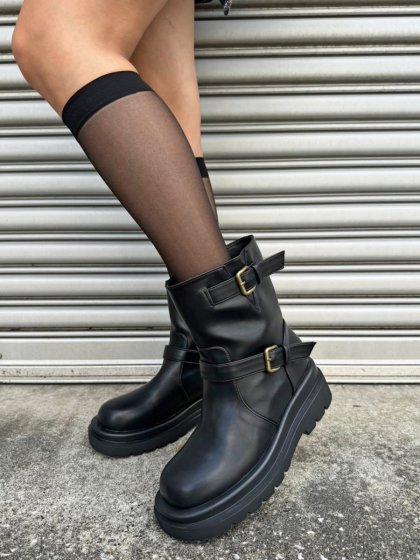 2ベルトエンジニアショートブーツ