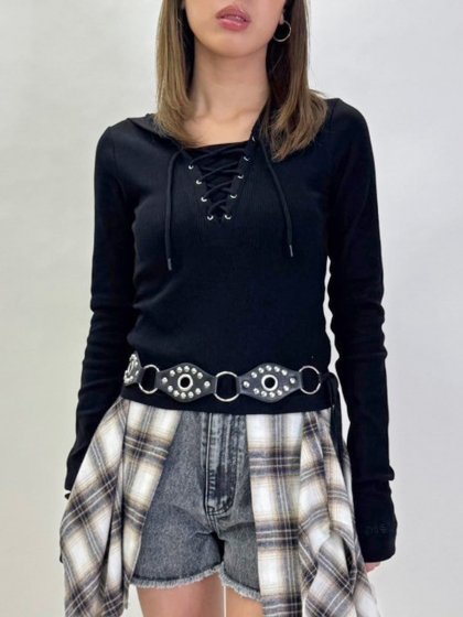 レースアップフードトップ– EGOIST